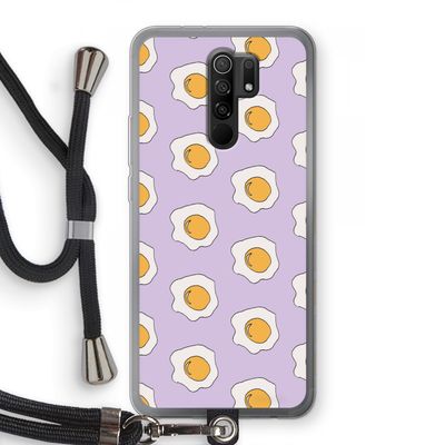 Bacon to my eggs #1: Xiaomi Redmi 9 Transparant Hoesje met koord