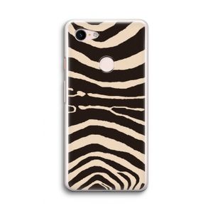 Arizona Zebra: Google Pixel 3 Transparant Hoesje