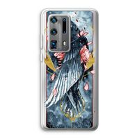 Golden Raven: Huawei P40 Pro Plus Transparant Hoesje