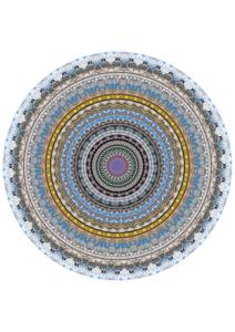 Moooi Carpets - Brussels - 350 cm rond Vloerkleed