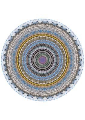 Moooi Carpets - Brussels - 250 cm rond Vloerkleed