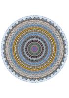 Moooi Carpets - Brussels - 350 cm rond Vloerkleed