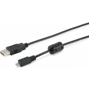 Equip 128551 USB-kabel 1,8 m USB 2.0 USB A Micro-USB B Zwart