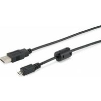 Equip 128551 USB-kabel 1,8 m USB 2.0 USB A Micro-USB B Zwart - thumbnail