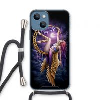 Aerial Angel: iPhone 13 mini Transparant Hoesje met koord