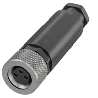 BALLUFF BCC06Z1 Sensor/actuator connector, niet geassembleerd M8 x 1 Aantal polen (sensoren): 3 1 stuk(s)