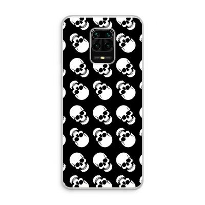 Musketon Skulls: Xiaomi Redmi Note 10 Lite Transparant Hoesje