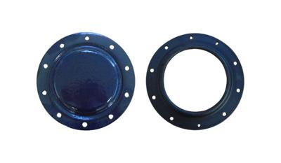 Flens en rubber pakking 10-gaats t.b.v. buffervat 800 en 1000 liter (zijkant)