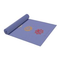 Gaiam Yoga Mat Latex-Vrij PVC Chakra Print 4 mm - (173 x 61 cm) - thumbnail