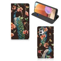 Samsung Galaxy A32 4G | A32 5G Enterprise Editie | Hoesje maken | Pauw met Bloemen