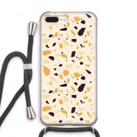 Terrazzo N°13: iPhone 7 PLUS Transparant Hoesje met koord