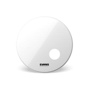 Evans BD22RSW EQ3 Reso Smooth White bassdrumvel 22 inch