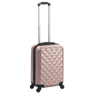 VidaXL Harde koffer abs roségoud