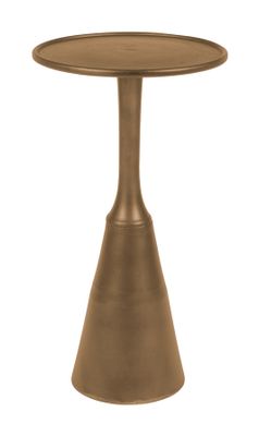 ZILT Bijzettafel 'Margriet' kleur Antique Brass