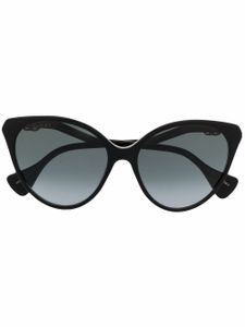 Gucci Eyewear lunettes de soleil à monture papillon oversize - Noir