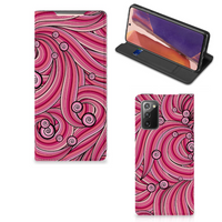 Samsung Galaxy Note20 Bookcase Swirl Pink