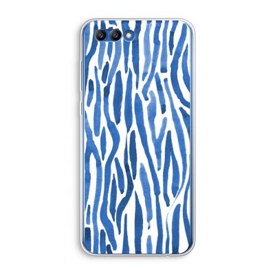 Blauwe nerven: Honor 10 Transparant Hoesje