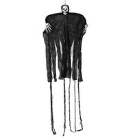 Halloween/horror thema hang decoratie spook/skelet - enge/griezelige pop - 100 cm - thumbnail