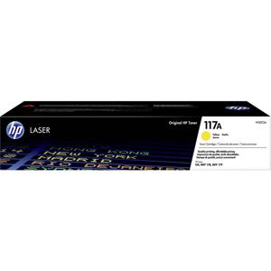 HP Toner 117A Origineel Geel 700 bladzijden W2072A