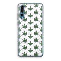 Weed: Huawei P20 Pro Transparant Hoesje