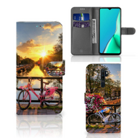 OPPO A9 (2020) | A5 (2020) Flip Cover Amsterdamse Grachten - thumbnail