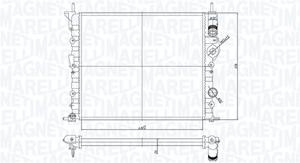 Magneti Marelli Radiateur 350213194700