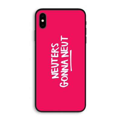 Neuters (roze): iPhone XS Max Biologisch afbreekbaar hoesje