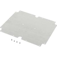 Hammond Electronics 1554YPL Montageplaat Staal Staal (l x b x h) 300 x 240 x 1 mm 1 stuk(s) - thumbnail