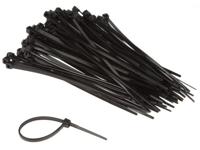 Set met nylon kabelbinders 2.5 x 100 mm zwart (100 st.) - Velleman
