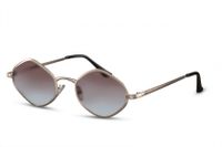 CWI zonnebril unisex ovaal cat.3 goud/bruin (CWI2298) - thumbnail