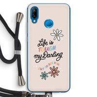 Tough Life: Huawei P20 Lite Transparant Hoesje met koord