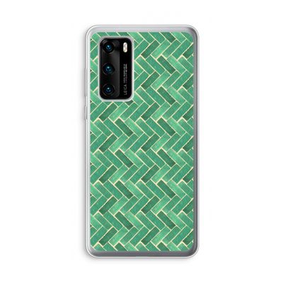 Moroccan tiles 2: Huawei P40 Transparant Hoesje