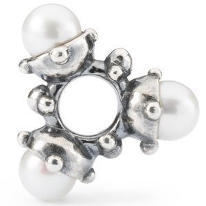 Trollbeads TAGBE-00291 Kraal Parelbloem zilver-zoetwaterparels