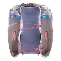 Salomon Adv skin 12 with flasks dames - BRUIN - Dames