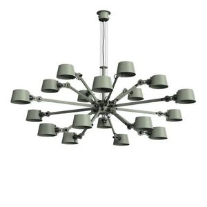 Tonone Bolt Chandelier 18 arms Hanglamp - Groen