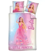 Barbie peuterdekbedovertrek Little Princess 100 x 135 Cm Katoen - thumbnail