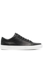 Corneliani baskets à lacets - Noir