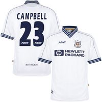 Tottenham Hotspur Retro Shirt 1996-1997 + Campbell 23 - thumbnail