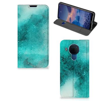 Bookcase Nokia 5.4 Painting Blue Bookcase Nokia 5.4 Painting Blue