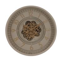 Wandklok Celestial creme L