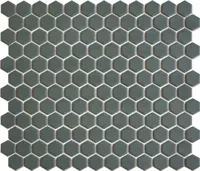 The Mosaic Factory Mozaïek Tegel Navy Blue Matt R11 Hexagons - 23x26mm