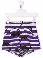 Mini Rodini short à imprimé crocodiles - Violet