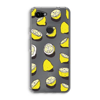 When Life Gives You Lemons...: Google Pixel 3a Transparant Hoesje