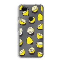 When Life Gives You Lemons...: Google Pixel 3a Transparant Hoesje
