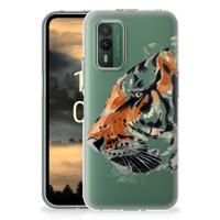 Smartphone hoesje Nokia XR21 Watercolor Tiger