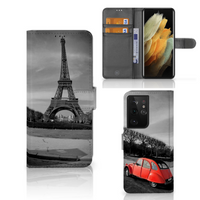Samsung Galaxy S21 Ultra Flip Cover Eiffeltoren - thumbnail