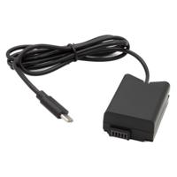 ChiliPower EP-5G dummy accu USB-C adapterset voor Nikon, accutype EN-EL25