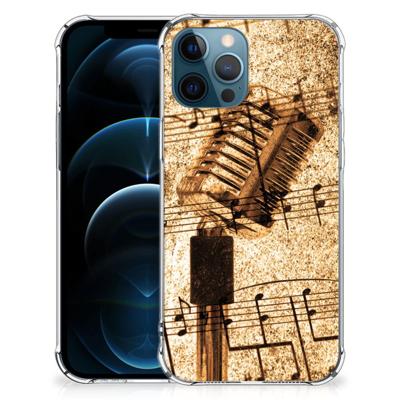 iPhone 12 | 12 Pro Anti-shock Hoesje met foto Bladmuziek iPhone 12 | 12 Pro Anti-shock Hoesje met foto Bladmuziek