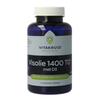 Visolie 1400 TG Triglyceriden met D3 60 Softgels