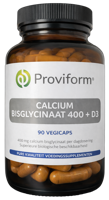 Calcium bisglycinaat 400 + D3 90 Vegetarische capsules